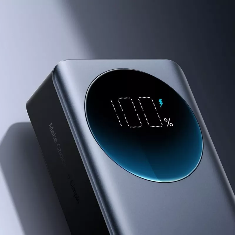 JOYROOM 30000mAh 65W Power Bank with Digital Display (JR-PBF05) - Black