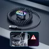 Joyroom 4-in-1 Fast Car Charger PD QC3.0 AFC FCP with 1.6m 57W Lightning Cable Black