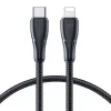 Joyroom A10 Series USB-C to Lightning Fast Charging Cable PD 20W, 0.25m, Black (S-CL020A11)