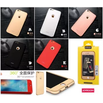 Joyroom Apple iPhone 7 Plus Plastic Case 360° JR-BP208 Rose Gold