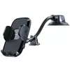 Joyroom Car Phone Holder with Flexible Arm for Dashboard Window Black
