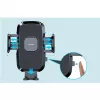 Joyroom Car Phone Holder with Flexible Arm for Dashboard Window Black
