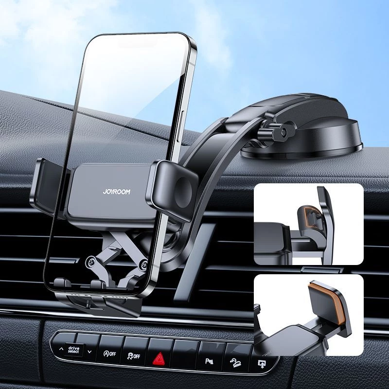 Joyroom Dashboard Car Phone Holder Mount - Universal Suction Cup Stand for 4.7-7.2 inch Smartphones