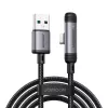Joyroom EnjoyX Series USB-A to USB-C 90 Degree Cable A56, 3A, 480 Mbps, 1.2m, Black (S-A56)