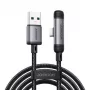 Joyroom EnjoyX Series USB-A to USB-C 90 Degree Cable A56, 3A, 480 Mbps, 1.2m, Black (S-A56)