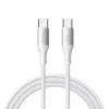 JOYROOM Flash Series USB-C to USB-C Cable A28, 60W, 480 Mbps, 2m, White (S-A28-CCW2)