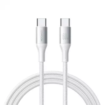 JOYROOM Flash Series USB-C to USB-C Cable A28, 60W, 480 Mbps, 2m, White (S-A28-CCW2)
