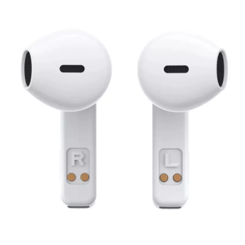 Joyroom IceLens Series True Wireless Earbuds with LED Lights, Bluetooth 5.3, White (JR-TC1-WHT)