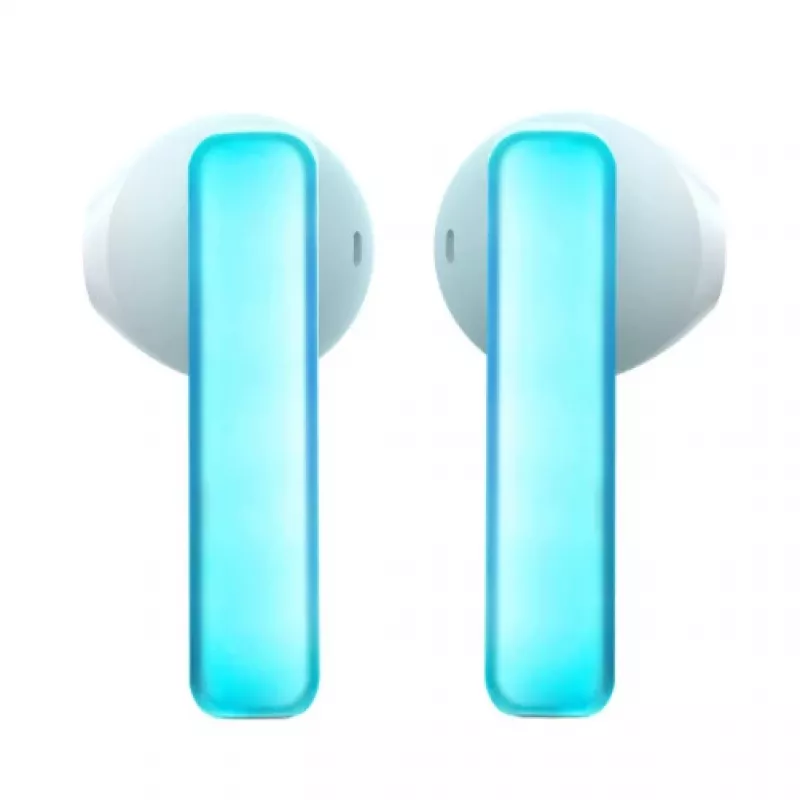 Joyroom IceLens Series True Wireless Earbuds with LED Lights, Bluetooth 5.3, White (JR-TC1-WHT)