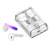 Joyroom IceLens Series True Wireless Earbuds with LED Lights, Bluetooth 5.3, White (JR-TC1-WHT)