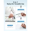 JOYROOM JR-BP561 3-in-1 Passive Magnetic Capacitive Stylus Pen with Ballpoint, White