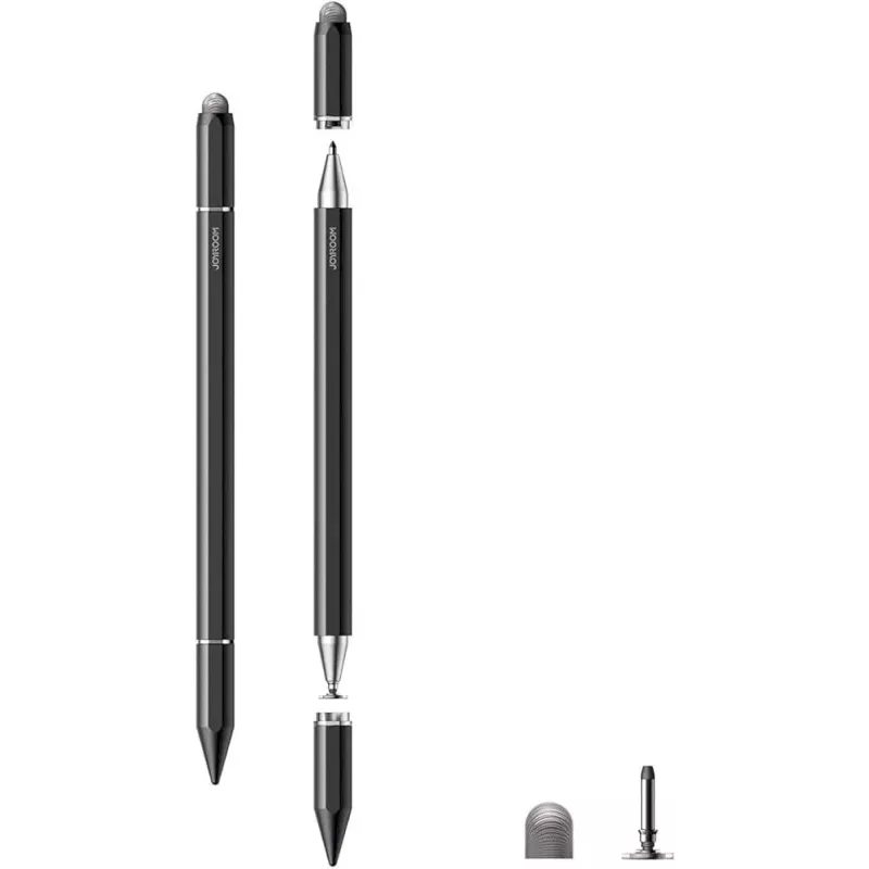 Joyroom JR-BP561 Passive Magnetic Capacitive Stylus Pen - 3-in-1 for Touchscreen (Black)