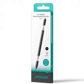 Joyroom JR-BP561 Passive Magnetic Capacitive Stylus Pen - 3-in-1 for Touchscreen (Black)