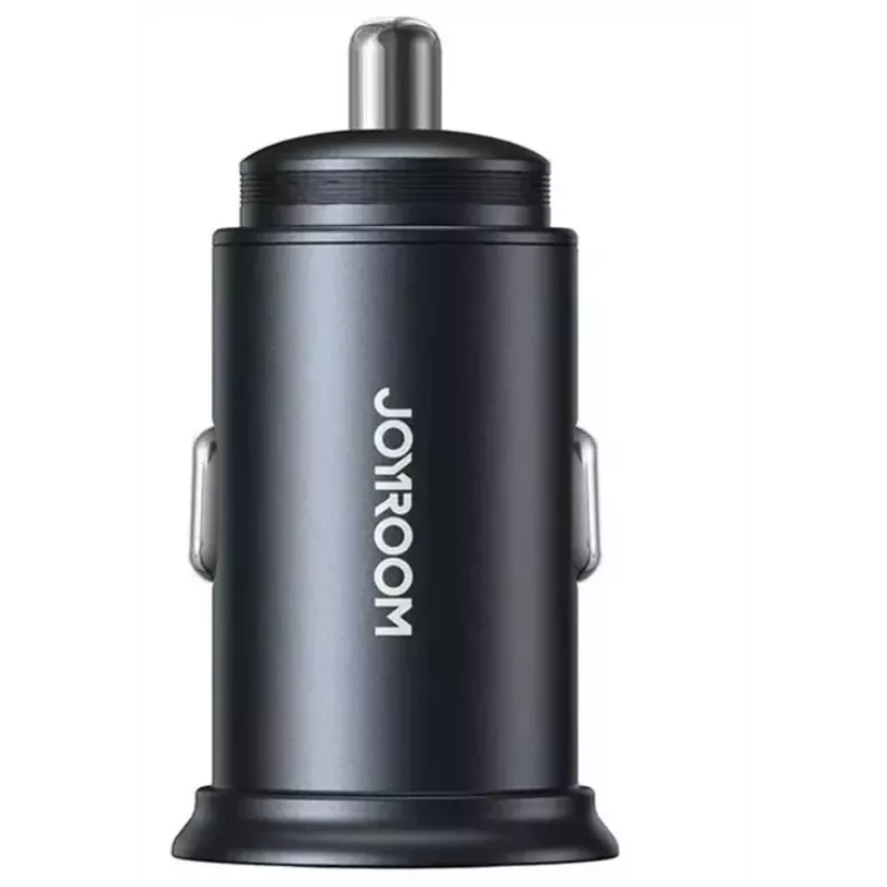 JOYROOM JR-CCN04 Mini Car Charger 60W USB-C PD 3.0 & USB-A QC 3.0, Black