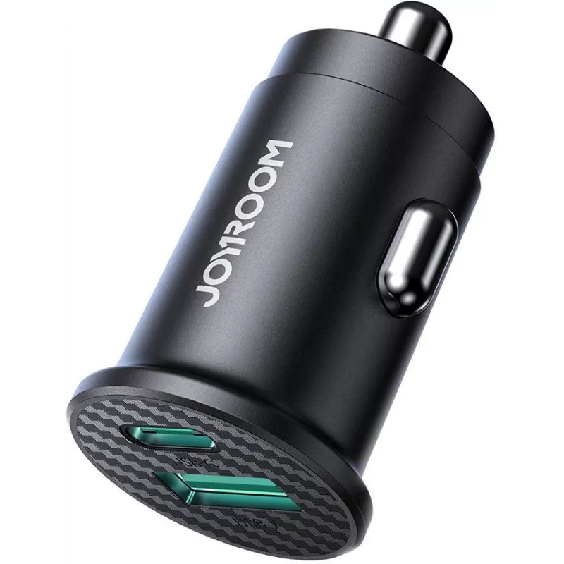 JOYROOM JR-CCN16 Mini 15W USB-A Car Charger, Black