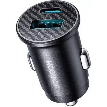 JOYROOM JR-CCN16 Mini 15W USB-A Car Charger, Black