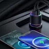 JOYROOM JR-CL10 Car Charger 2x USB 24W LED Backlight Black