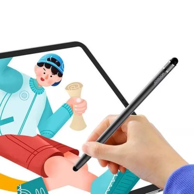 JOYROOM JR-DR01 Active Capacitive Stylus Pen for Touchscreen, Black (JR-DR01-BLK-2)