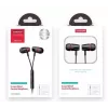 JOYROOM JR-EL114 Wired In-Ear Headphones with Microphone and Remote, 3.5mm Jack, Tangle-Free Flat Cable, Black