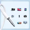 Joyroom JR-EW01 In-Ear Wired Mini Jack Headphones with Remote Control - White
