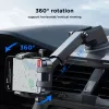 Joyroom JR-OK6 Car Phone Holder Mount - Dashboard & Windshield Suction Cup - Universal for 4.7-7.2 inch Smartphones - 360° Rotation - Black