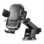 Joyroom JR-OK6 Car Phone Holder Mount - Dashboard & Windshield Suction Cup - Universal for 4.7-7.2 inch Smartphones - 360° Rotation - Black