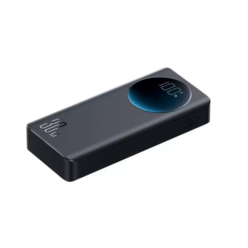 Joyroom JR-PBF02 Power Bank 20000mAh 30W PD QC Black with USB-A to USB-C Cable 0.25m