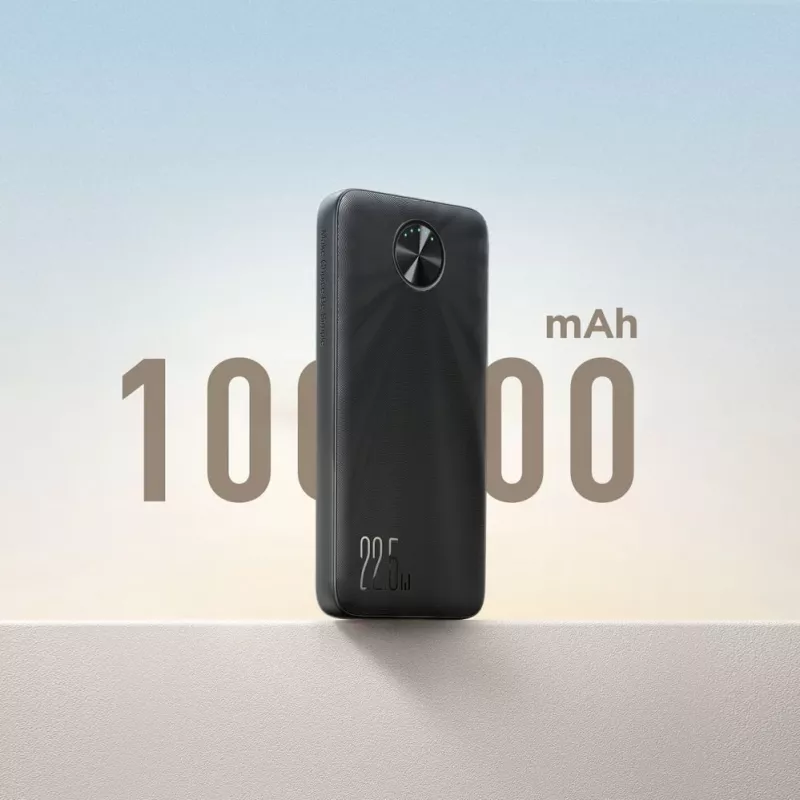 Joyroom JR-PBF15 Power Bank 10000mAh USB-C USB-A 22.5W Black