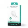 JOYROOM JR-TCF02 USB-C PD 20W Wall Charger with USB-C Cable - White
