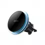 JOYROOM JR-ZS291 Car Phone Holder with 15W Qi Wireless Charger, MagSafe Compatible, Air Vent Mount, Black