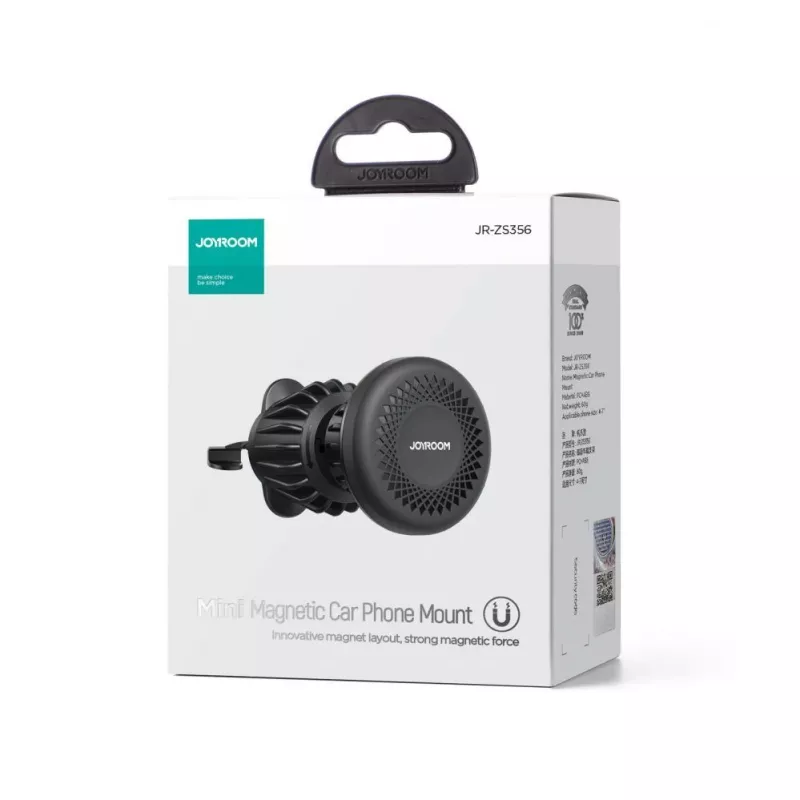 JOYROOM JR-ZS356 Magnetic Air Vent Phone Holder - Dark Gray