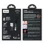 Joyroom Lightning to USB-A Cable 2.4A 1.2m Black (S-1224N2)