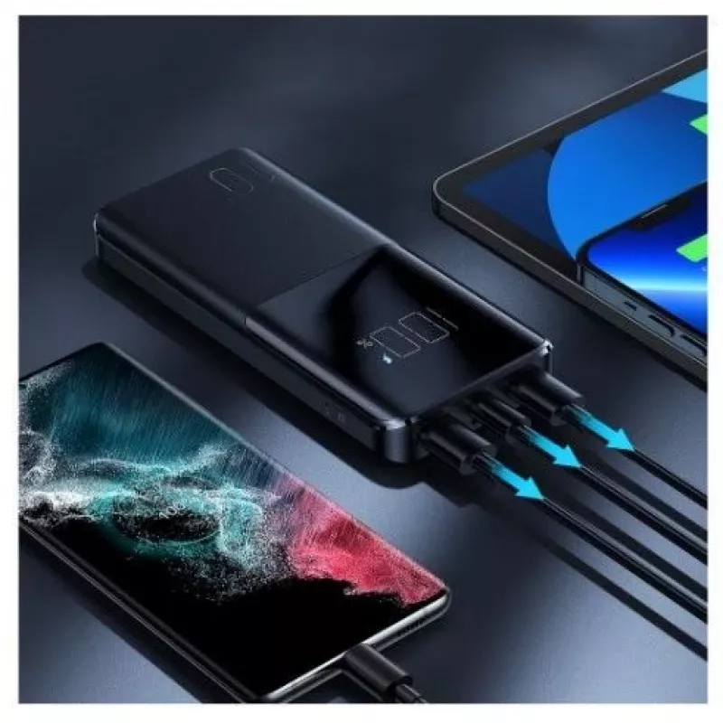 Joyroom Powerbank 15W 10000mAh PD QC3.0 AFC Black (JR-T013)