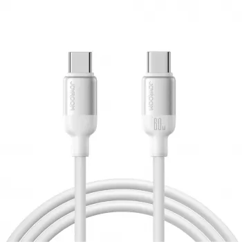JOYROOM S-A62 Lively Series 60W USB-C to USB-C Cable 1.2m White