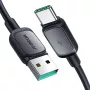 JOYROOM S-AC027A141B 1.2m USB-A to Lightning Braided Cable, Black