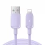 JOYROOM S-AL012A14 2.4A USB to Lightning Cable 1.2m Purple