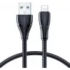 JOYROOM S-UL012A11 USB-A to Lightning Braided Cable 1.2m Black