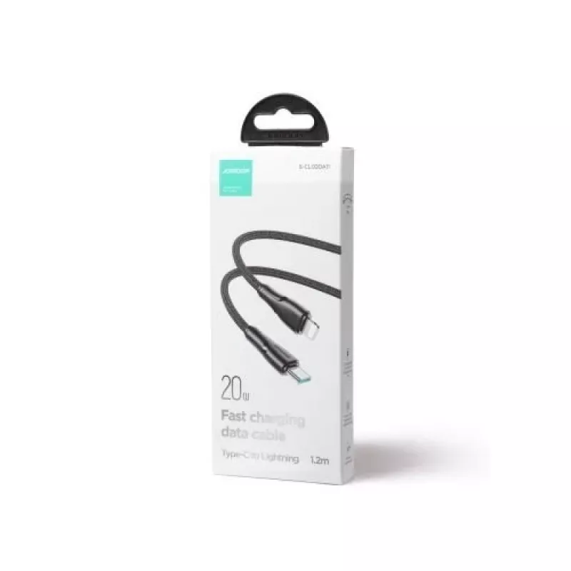 Joyroom Surpass Series USB-C to Lightning Fast Charging and Data Cable 20W PD, 1.2m, Black (S-CL020A11)