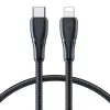 Joyroom Surpass Series USB-C to Lightning Fast Charging and Data Cable 20W PD, 1.2m, Black (S-CL020A11)