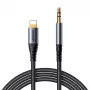 JOYROOM SY-A06 Lightning to 3.5mm Audio Converter Cable, 1.2m, Black