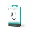 Joyroom SY-C01 USB-C to 3.5mm Audio Adapter with 60W PD Charging, 0.14m, Black
