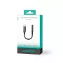 Joyroom SY-C01 USB-C to 3.5mm Audio Adapter with 60W PD Charging, 0.14m, Black