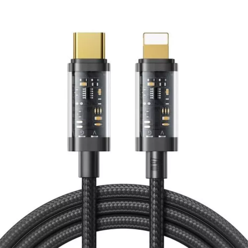 Joyroom Type-C to Lightning A10 Series Fast Charging Cable PD 20W, 1.2m, Black (S-CL020A12)