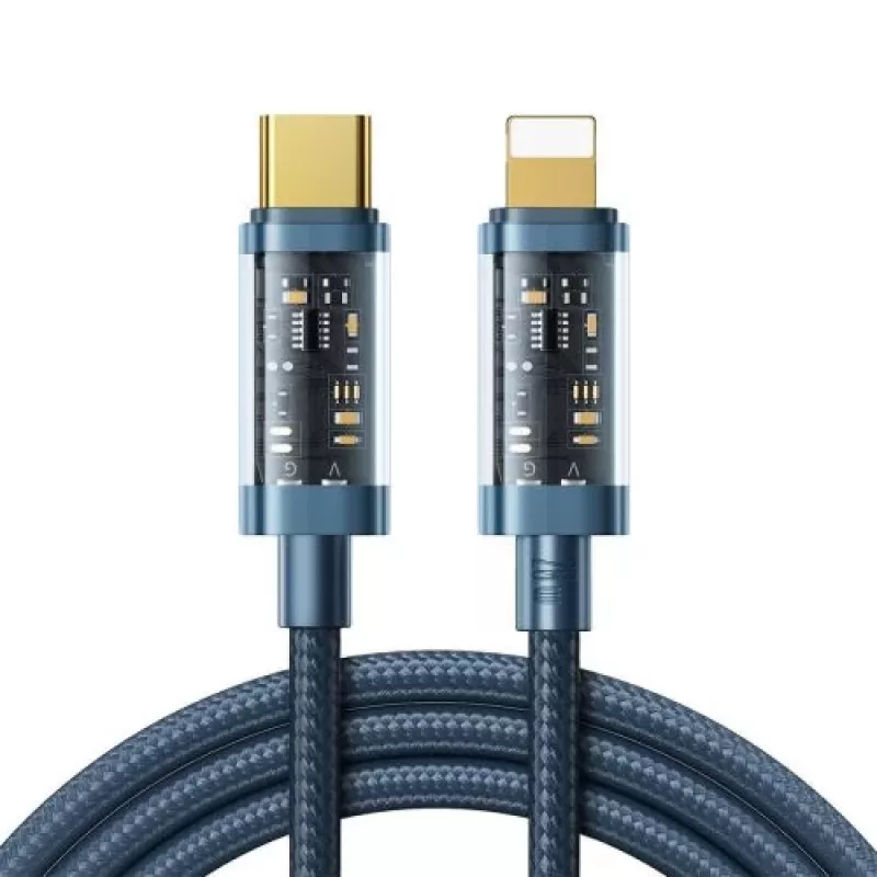 Joyroom Type-C to Lightning A10 Series Fast Charging Cable PD 20W, 1.2m, Blue (S-CL020A12)