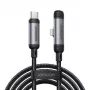 JOYROOM Type-C to Lightning EnjoyX Series 90° Cable A56, 30W, 480Mbps, 1.2m, Black (S-A56)