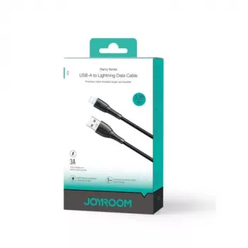Joyroom USB-A to Lightning Cable Starry Series, 480 Mbps, 3A, 1m, Black (SA32-AL3)