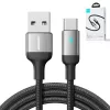 JOYROOM USB-A to USB-C Data Cable, 3A, 1.2m, Black (S-UC027A10)