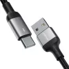JOYROOM USB-A to USB-C Data Cable, 3A, 1.2m, Black (S-UC027A10)