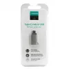 Joyroom USB-C Male to USB-A Female Adapter Mini S-H151 Silver