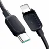 JOYROOM USB-C to Lightning Cable Multi-Color Series A14, 20W, 480 Mbps, 1.2 m, Black (S-CL020A111B)